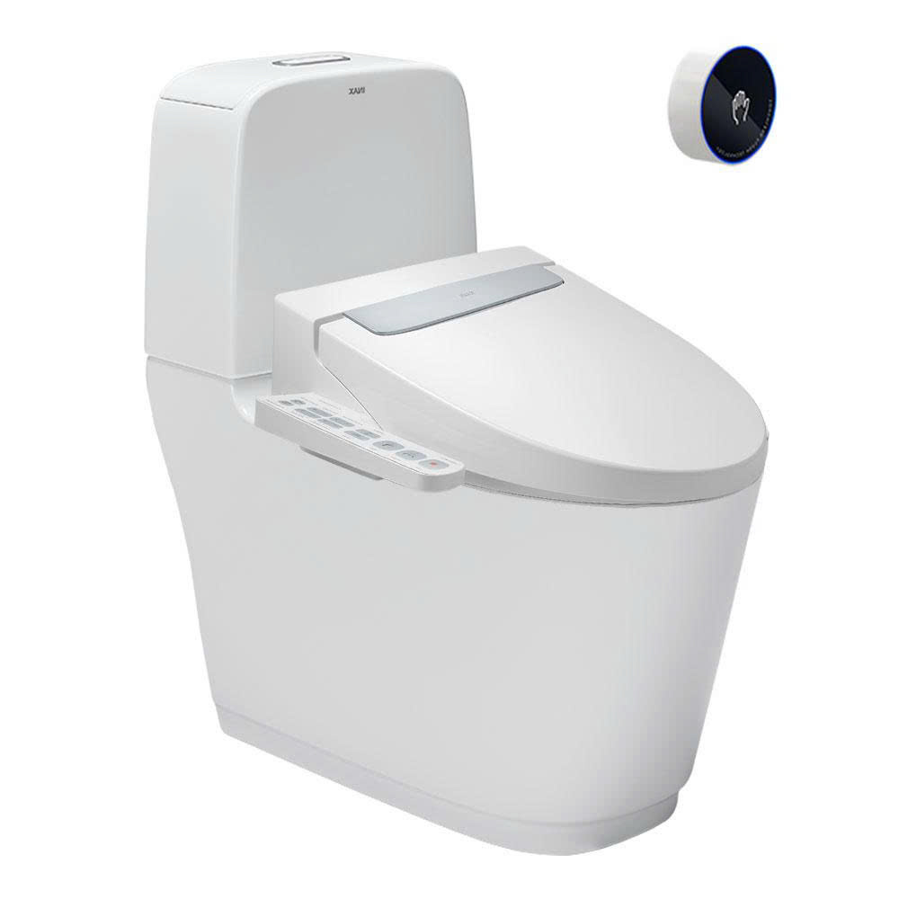 Bàn cầu 2 khối xả cảm ứng nắp điện tử INAX ACT-832 + CW-H20VN